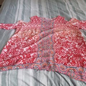 open shoulder with rhinestones only wore twice